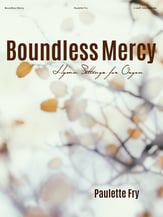 Boundless Mercy Organ sheet music cover